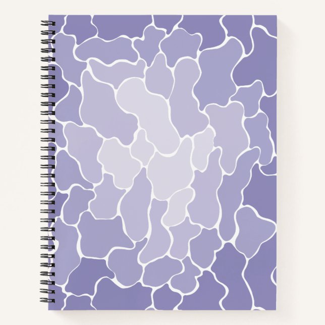 Lavendel-Traum Notizbuch (Vorderseite)