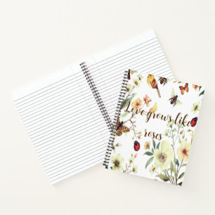 Lavendel-Träume Botanisches Journal Notizbuch