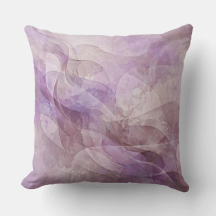 Lavendel Traumhafter Wirbel Lila Mauve Lavendel Kissen