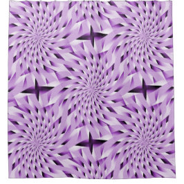 Lavendel Twirls...... Duschvorhang