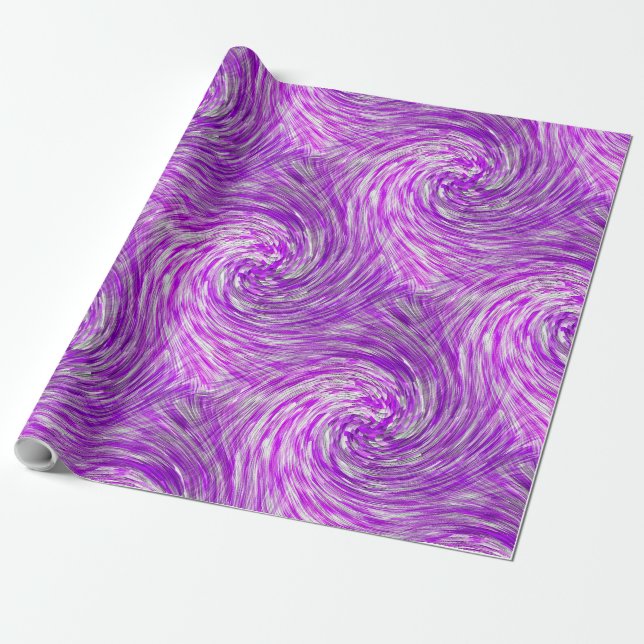 Lavendel Twirls..... Geschenkpapier (Ungerollt)