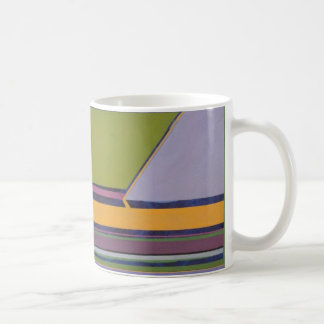 Lavendel u. orange Kaffee-Tasse Tasse