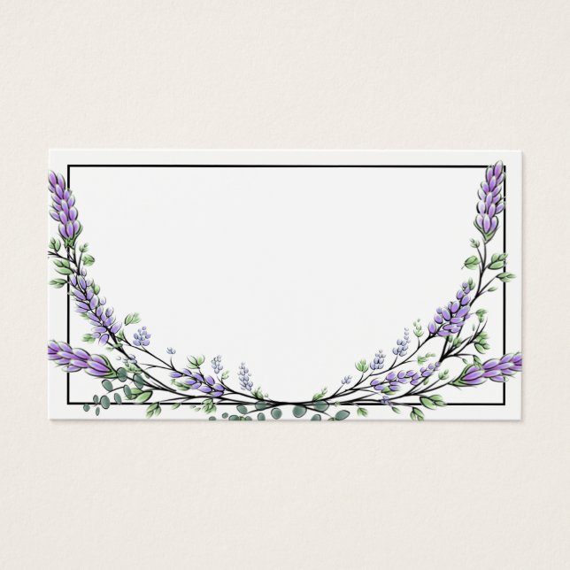Lavendel und Eukalyptus (Vorderseite)