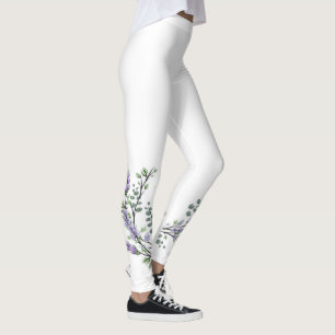 Lavendel und Eukalyptus Leggings