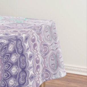 Lavendel- und Flieder-Mandala-Muster Tischdecke