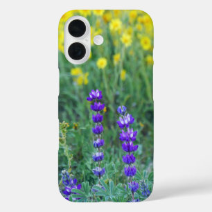 Lavendel und Gelbblüte iPhone 16 Hülle