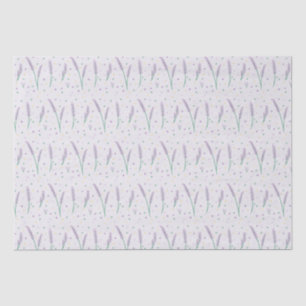 Lavendel und Herz Hübsch Feminine Seidenpapier