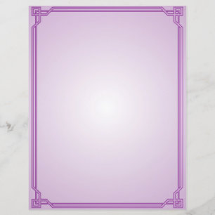 Lavendel- und Pflaumengrenze
