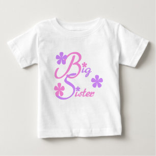 Lavendel und Pink Big Sister Tshirts und Geschenke