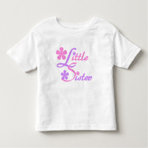 Lavendel und Pink Little Sister Tshirts