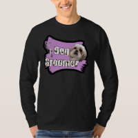 Lavendel und schwarzer Hundgroomer Grafik mit Shih
