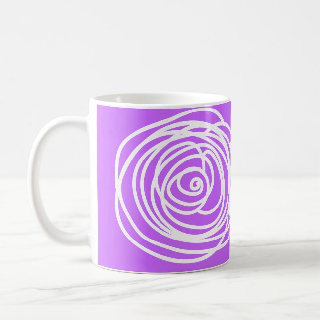Lavendel und Tasse Swirl (Links)