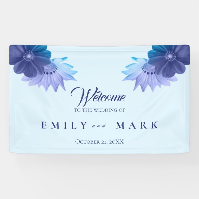 Lavendel und violette Blumen Banner (Horizontal)