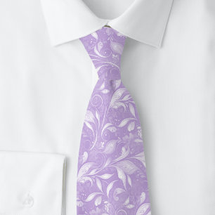 Lavendel Üppig Botanisch Krawatte