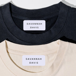 Lavendel violettes Mädchen Etiketten