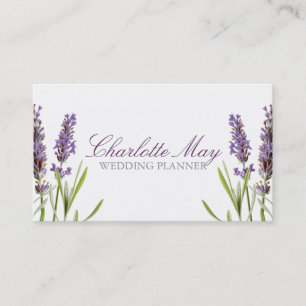 Lavendel-Visitenkarte Visitenkarte