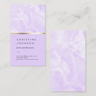 Lavendel-Visitenkarte Visitenkarte