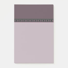 Lavendel Vögel im Weingarten Kilim Ornament Post-it Klebezettel