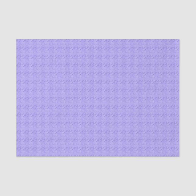 Lavendel-Waffel-Webart-Seidenpapier Seidenpapier (Vorderseite)