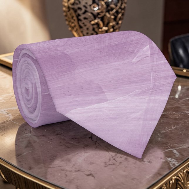 Lavendel-Wasserfarben-Krawatte nach Maß Krawatte (Von Creator hochgeladen)