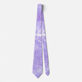 Lavendel White Blue Abstrakt Print Neck Ties Krawatte