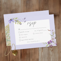 Lavendel-Wildblumengarten Romantische Hochzeit