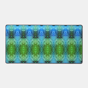 Lavendel X GL Ikat 2 Schreibtischunterlage