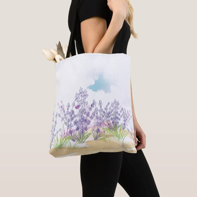 Lavendelblüte (Von Nahem)