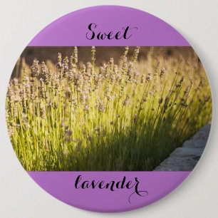 Lavendelblüte Button
