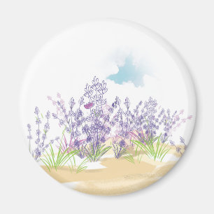Lavendelblüte Magnet