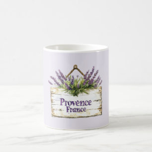 Lavendelblüten Provence, Frankreich Kaffeetasse