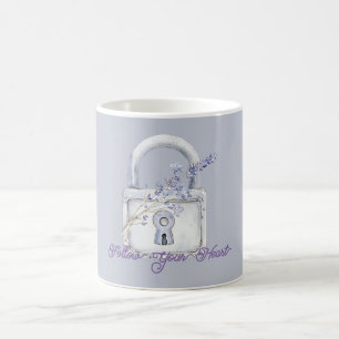 Lavendelblüten Schloss Kaffeetasse
