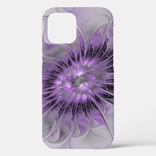Lavendelblütentraum Moderne Abstrakte Fractal-Kuns Case-Mate iPhone Hülle