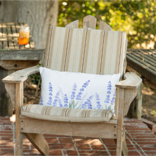 Lavendelfeld 2 kissen für draußen