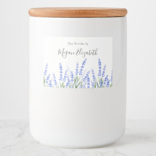 Lavendelfeld 2 lebensmitteletikett