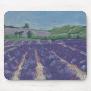 Lavendelfelder in der Provence Mousepad