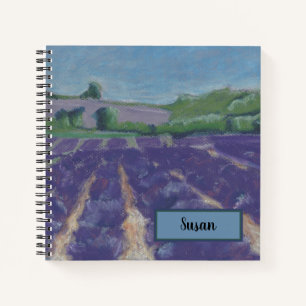 Lavendelfelder in der Provence - Notizbuch