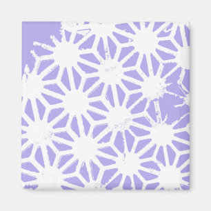 Lavendelgeometrie Magnet