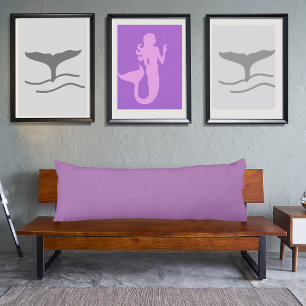 Lavendellicht lila Vollfarbe Seitenschläferkissen