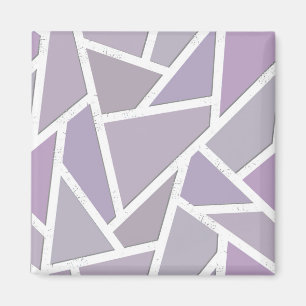 Lavendelmosaikmuster Magnet