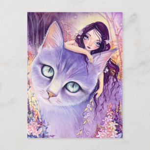 Lavendeltäuschung - Postkarte