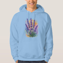 Lavendelzweig Aquarell 