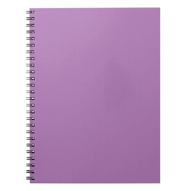 Lavender #AD7682 Spiral Foto Notebook Notizblock (Vorderseite)