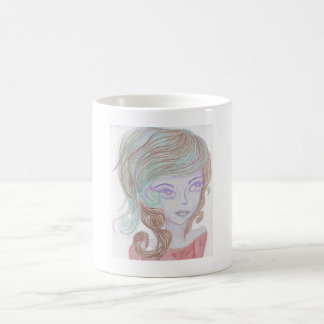 Lavender Alien Imitats Canvas Print Kaffeetasse