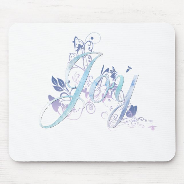 Lavender and Blue Joy Mousepad (Vorne)