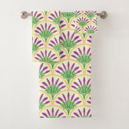 Lavender Badhandtuch Set