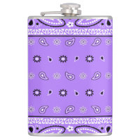 Lavender Bandana Paisley Country Hip Hop Cowboy