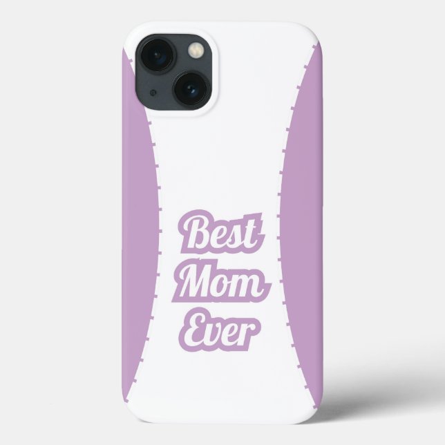 Lavender Best Mom Ever iPhone-Hülle Case-Mate iPhone Hülle (Rückseite)