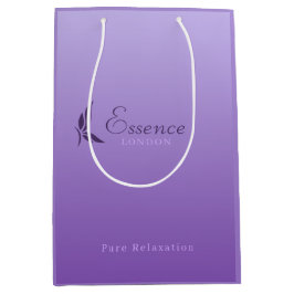 Lavender Bliss Custom Wellness-Center Geschenktasc Mittlere Geschenktüte