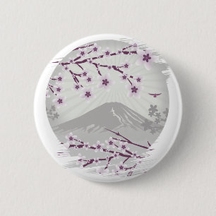 Lavender Blossom Button